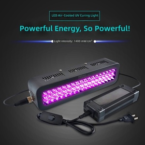 Lámpara UV LED, Lámpara de Curado UV, Longitudes de Onda 365/395/405nm, 220V, Aleación de Aluminio, Sin Sombras, para Pegamento, Fotoresina, Tinta, Barniz, <span class=keywords><strong>Ultravioleta</strong></span> - Product Image 2