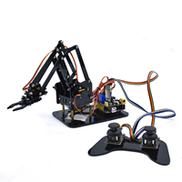 Kit de Brazo Robótico Mecánico 4DOF STEM para Arduino, Programación DIY, Aprendizaje Educativo, Brazo Robótico de 4 Ejes