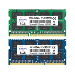 Mémoires RAM pour <span class=keywords><strong>ordinateur</strong></span> portable DDR3 DDR3L 4 Go 8 Go PC3L 1,35 V 1066 1333 1600 MHz PC3 1,5 V 8500 10600 12800 204 broches SODIMM - Product Image 3