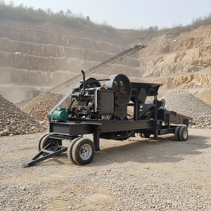 Hochwertige 50-100 t/h Mobile Backenbrecheranlage auf Rädern für Steinbrechanlagen - Product Image 5