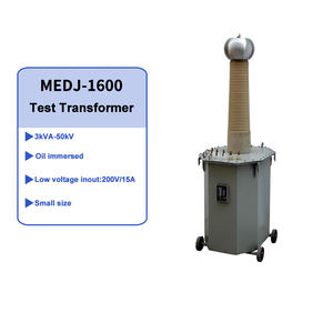 MEDJ-1600 moeorw หม้อแปลงทดสอบน้ำมันแบบจุ่ม HV 220V 1ทนทานต่อแรงดันไฟฟ้ากระแสตรง3kVA-50kV เครื่องทดสอบ HV - Product Image 3