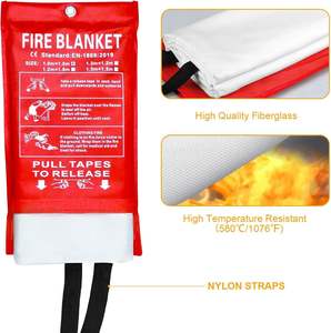 Coperta Antincendio Certificata <span class=keywords><strong>EN1869</strong></span> per Sicurezza Antincendio di Emergenza - Product Image 5