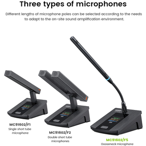 Mikrofon kondensor Desktop kawat profesional untuk mikrofon Ketua Ruang Rapat - Product Image 6