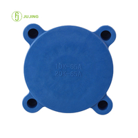 Penutup Pelindung Flensa Model JIS 577 Khusus DN150 6" 5K-20K Pelindung Flensa Plastik untuk Fitting Pipa Industri
