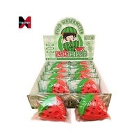 Nouveau Jouet Anti-Stress en TPR Marque MT, Forme Fruit (Pastèque), à Rebond Lent, Sonore, pour Décompression et Cadeaux, Vente en Gros