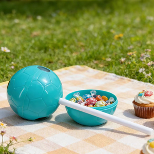 Small Football Bottle Lollipop Bottle Football Cup Sports Event Promotion Gift Storage Box Sugarl Gift Twist Egg Plastic Toy