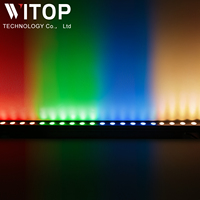 LED blanches dynamiques RGB RGBW barre d'éclairage murale Lampes murales extérieures 24V dmx bridge led wall washer Light
