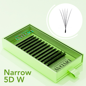 DIYDAY Extensiones de Pestañas 5D con Curvatura C y D, Grosor 0.07, Estrechas, para Venta al por Mayor - Product Image 1
