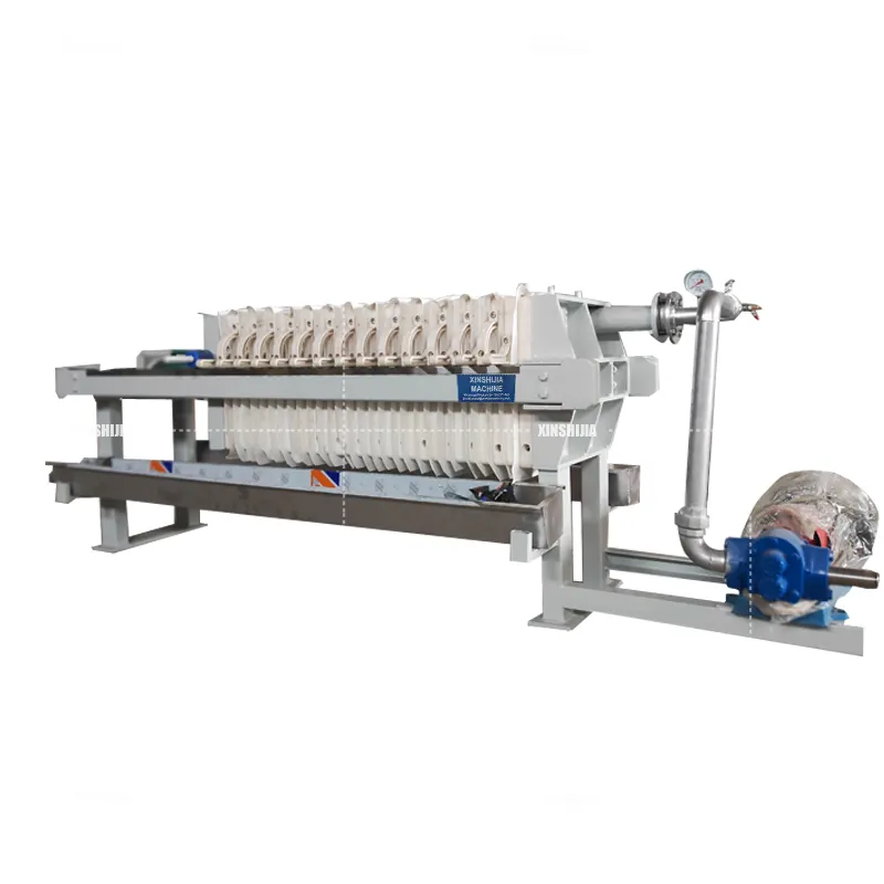 Sludge Treatment mining sewage textile wastewater beverage wine cooking oil filter press dewatering equipment
