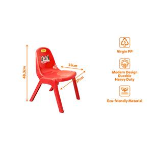 Silla Escolar Infantil de Diseño Animal, Ecológica, Duradera, de Plástico Apilable, Multicolor, para Aula, Preescolar y Guardería - Product Image 3