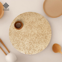 Vente directe d'usine ensemble de table à manger en cuir PU tapis de table lavables lavables imperméables tapis de table pour la cuisine