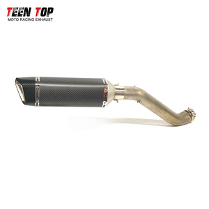 Teentop xe máy loa trượt trên ống xả <span class=keywords><strong>Muffler</strong></span> cho rsv4 1000/tuono V4 nhà máy sửa đổi Titan 60.5mm silencer 2021 + - Product Image 6