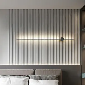 HUAYI Cheap Price Gold Black White 8w 11w 13w Home Bedside Modern Decorative Indoor LED Wall Lamp