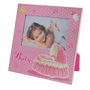 Marco de Fotos para Niña 90x140mm, Producto de Decoración para Bebés y Niños - Product Image 1