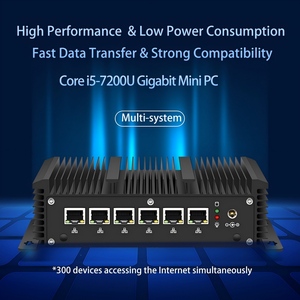 <span class=keywords><strong>Mini</strong></span> <span class=keywords><strong>PC</strong></span> pare-feu HelorPC, processeur <span class=keywords><strong>Intel</strong></span> Core I5 <span class=keywords><strong>I7</strong></span> 10710U <span class=keywords><strong>10810U</strong></span> avec 6 ports LAN 2.5G, 2 ports COM, 4 ports USB 3.0, 1 port HDMI, routeur logiciel Linux - Product Image 5