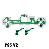 Membrane de contact en caoutchouc conducteur, pièces de rechange pour boutons, pavé directionnel et gâchettes des manettes Sony PS5 DualSense et PS4