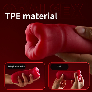 Masturbatore orale e vaginale automatico da <span class=keywords><strong>uomo</strong></span> con funzione di aspirazione, vibratore per pene, sex toy, coppa per masturbazione maschile, sex shop. - Product Image 4