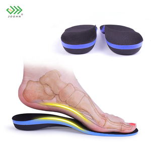 JOGHN Pu 3.5cm Sol Kaki Korektif untuk Kaki Bentuk X Olahraga Luar Ruangan Mendaki Latihan Penyangga Lengkung Sol Ortopedi - Product Image 4