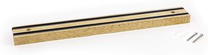 Factory Wholesale Modern Wall-Mounted Magnetic Knife Holder <b>Rubber</b> Wood Eco-Friendly for Kitchen Storage Knife <b>Blocks</b> - Product Image 2