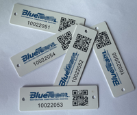 Étiquette de carte en PVC UHF RFID pour les dispositifs logistiques Transpondeur étanche de gestion des stocks de marchandises