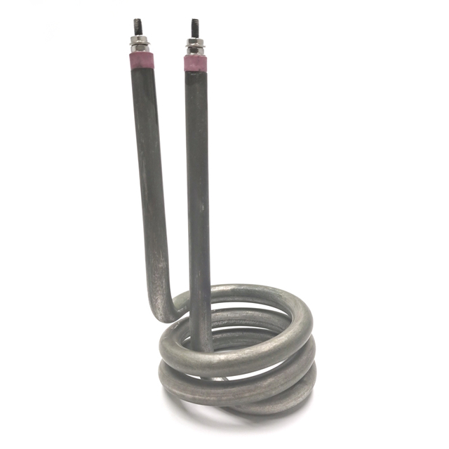 220V 2500W Waterproofing Spiral Coil Tubular Electric Heater Element for Pools Tanks