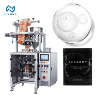 Machine de remplissage et de scellage automatique de sachets à 4 soudures latérales pour shampoing, après-shampoing, gel nettoyant