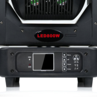 Projecteurs LED RGBW 800W pour événements scéniques, parcs à thème, discothèques, spectacles de DJ - Éclairage de mariage CMY CTO avec contrôle DMX512