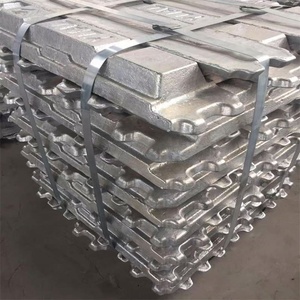 Lingotes de Zinc Metálico Puro, Aleación de Aluminio, Estaño y Plomo en Forma de Lingote Metálico - Product Image 3