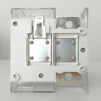 Compteur électrique cc J5021-FI MID approuvé Max 1000V 6000A mesure de haute précision multifonction Rail Din compteur d'énergie cc