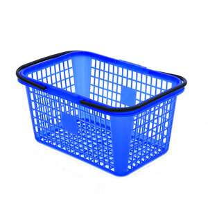 Wholesale plastic storage baskets with handle vegetable storage basket for pick or Practical kitchen basket