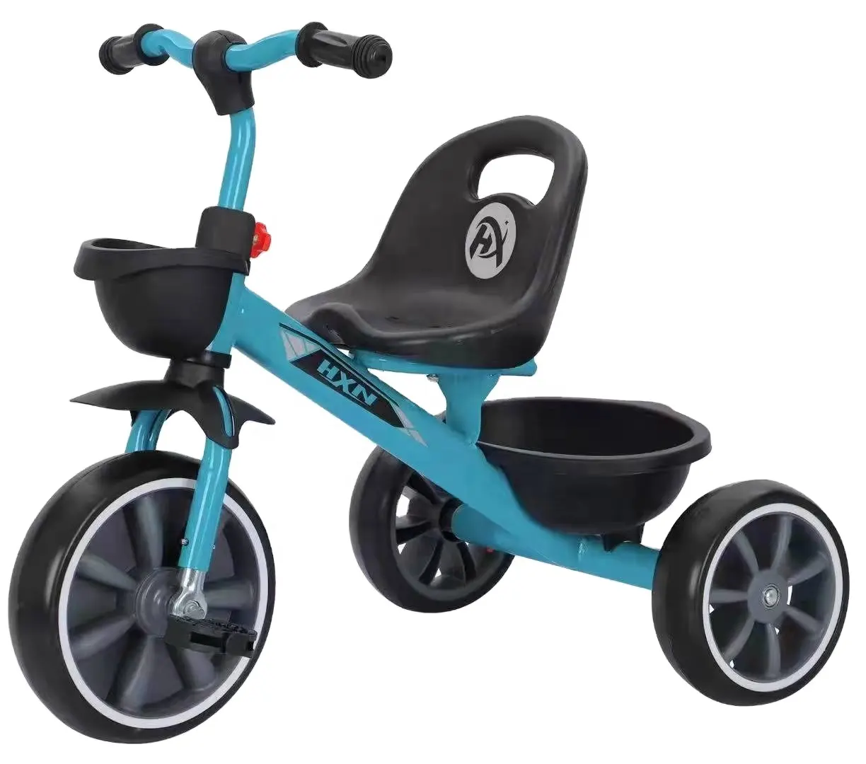 Mainan Anak-anak, Belanja Online Harga Rendah Hadiah Natal untuk Anak-anak Bingkai Baja Bayi Sepeda Roda Tiga