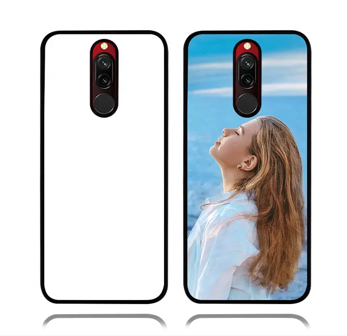 For Redmi 8 2D Sublimation Blank Phone Case ODM OEM Custom Design Full Protective Cell Phone Cover Mobile Phone Bags