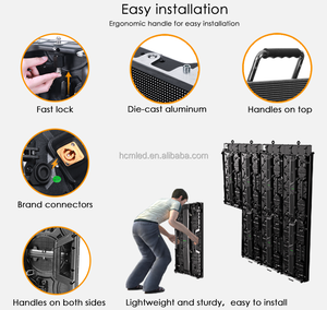 Display LED ad Alta Luminosità per <span class=keywords><strong>Noleggio</strong></span>, Portatile per <span class=keywords><strong>Studio</strong></span> TV e Scenografie Virtuali - Product Image 3