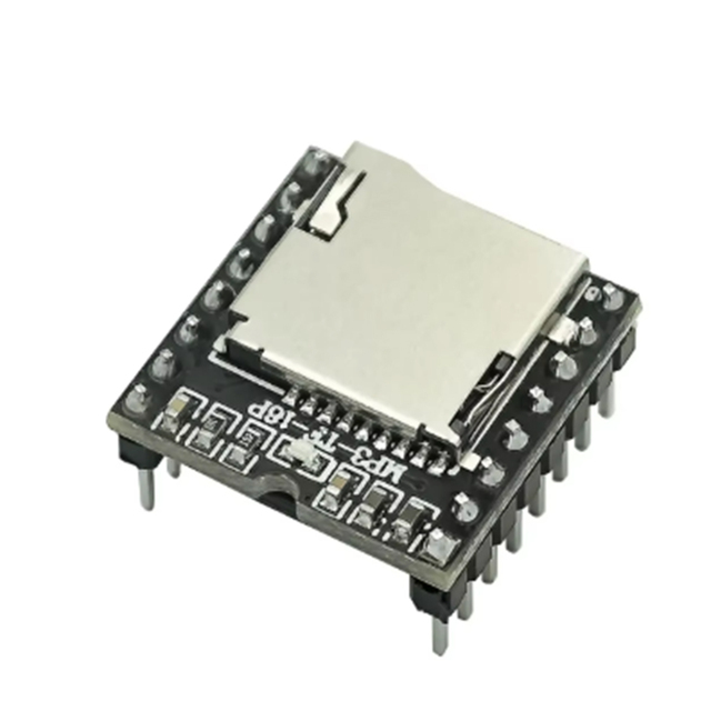 DFPlayer Mini MP3 Player Module V3.0 16P TF Card U Disk Mini MP3 DF Player Audio Voice Module Board for Arduino