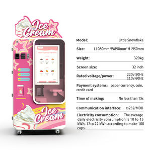 Distributeur <span class=keywords><strong>automatique</strong></span> <span class=keywords><strong>de</strong></span> crème glacée, paiement par carte <span class=keywords><strong>de</strong></span> crédit, conforme ADA, options multiples, surveillance à distance, distributeur intelligent <span class=keywords><strong>de</strong></span> collations, centre commercial - Product Image 4