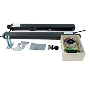 Ouvre-porte automatique moderne à double battant robuste avec panneau de commande et télécommandes incluses - Product Image 1
