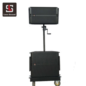 Système audio professionnel LASE LA-2AD, enceinte active Line Array 12 pouces, caisson de basses 18 pouces, enceinte DJ 500W - Product Image 5
