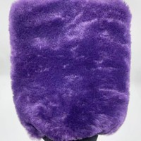 Gants de lavage de voiture en imitation laine, serviettes en peluche, éponges en forme de patte d'ours pour le lavage et le cirage, fournitures de nettoyage intérieur de voiture, fabriqués en Chine