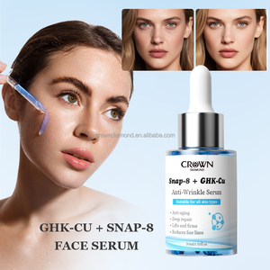 Sérum Visage Peau Peptides de Cuivre Bleu Oem Marque Privée Hydratant Anti-Âge Rides Raffermissant Lifting Snap-8 Ghk-Cu - Product Image 1