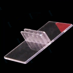 Promotion du magasin Présentoir transparent Porte-cartes en plastique Porte-affiche Porte-billets pour le merchandising au détail - Product Image 2