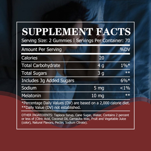Private Label Melatonin Gummies <b>Supplement</b> Excellent Quality Relaxation and Sleep <b>Supplement</b> - Product Image 4