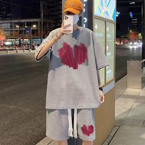 2025 femme à manches courtes épaule droite T-shirt été amour imprimé haut Design élégant décontracté à la mode à la mode confortable - Product Image 3
