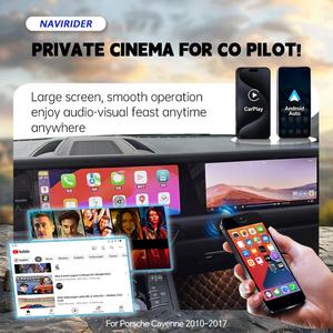 Pantalla Doble Android 13 de 12.3 Pulgadas y 3K para Porsche Cayenne 2010-2017, Reproductor de Radio para Auto, Multimedia, Estéreo, Navegación, DSP, GPS, Carplay - Product Image 3