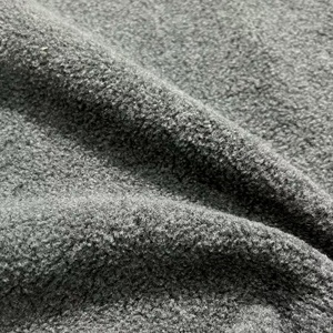 Tùy chỉnh màu sắc 100 Polyester đôi bên bàn chải một bên chống Đóng cọc dệt kim 280 GSM cực Fleece vải cho quần áo - Product Image 5