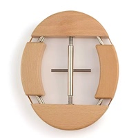 Cintres en bois modernes personnalisables avec logo, ajustables, pour chapeaux de cowboy et manteaux, pour hommes et femmes - Catégorie de produit : Cintres en bois