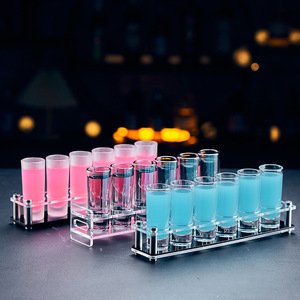 Varios <span class=keywords><strong>Tipos</strong></span> <span class=keywords><strong>de</strong></span> Portavasos <span class=keywords><strong>de</strong></span> Cerveza <span class=keywords><strong>de</strong></span> Madera Personalizados, Vasos <span class=keywords><strong>de</strong></span> Chupito Pequeños con Bandeja <span class=keywords><strong>de</strong></span> Servicio - Product Image 4