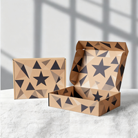 Boîte d'emballage rigide avec lamination mate et logo personnalisé, boîte d'emballage pour avion, carton personnalisé pour le transport de cadeaux et d'artisanat