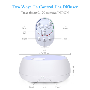 Ideas de negocios WIFI <span class=keywords><strong>Aroma</strong></span> Difusor OEM ODM Sea Cloud Mist Humidificadores Smart Cool Mist Difusor 500ml - Product Image 5