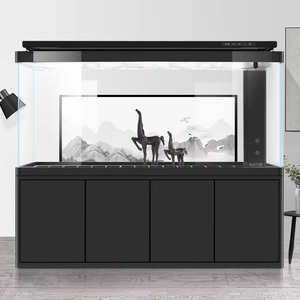 Acuario Amplio y Moderno <span class=keywords><strong>de</strong></span> Lujo para Peces Arowana, Filtro Subacuático Inteligente y Ecológico para Oficina y Sala <span class=keywords><strong>de</strong></span> Estar, Garantía <span class=keywords><strong>de</strong></span> 2 Años - Product Image 3