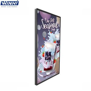 จอแสดงผล LCD บางเฉียบ 20.5 มม. ขนาด 32/43/55/65 นิ้ว แบบติดเพดาน/ผนัง ความละเอียด 4K Ultra HD กระจกนิรภัย ระบบสมาร์ทแอนดรอยด์ พร้อมรีโมทคอนโทรล สำหรับห้างสรรพสินค้า - Product Image 3